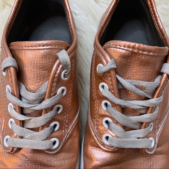VANS rose gold metallic sneakers - Picture 4 of 14